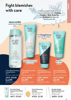 Preview of Oriflame - Offers valid from 04.03.2026 | Page: 101 | Products: Mask, Tea, Pineapple, Algues