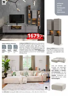 Segmüller Musterring  ab 03.11.2025 gültig | Seite: 14 | Produkte: Lowboard, Vitrine, Sofa, Hängeschrank