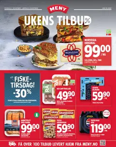 Forhåndsvisning av Meny kundeavis gyldig fra 03.11.2025