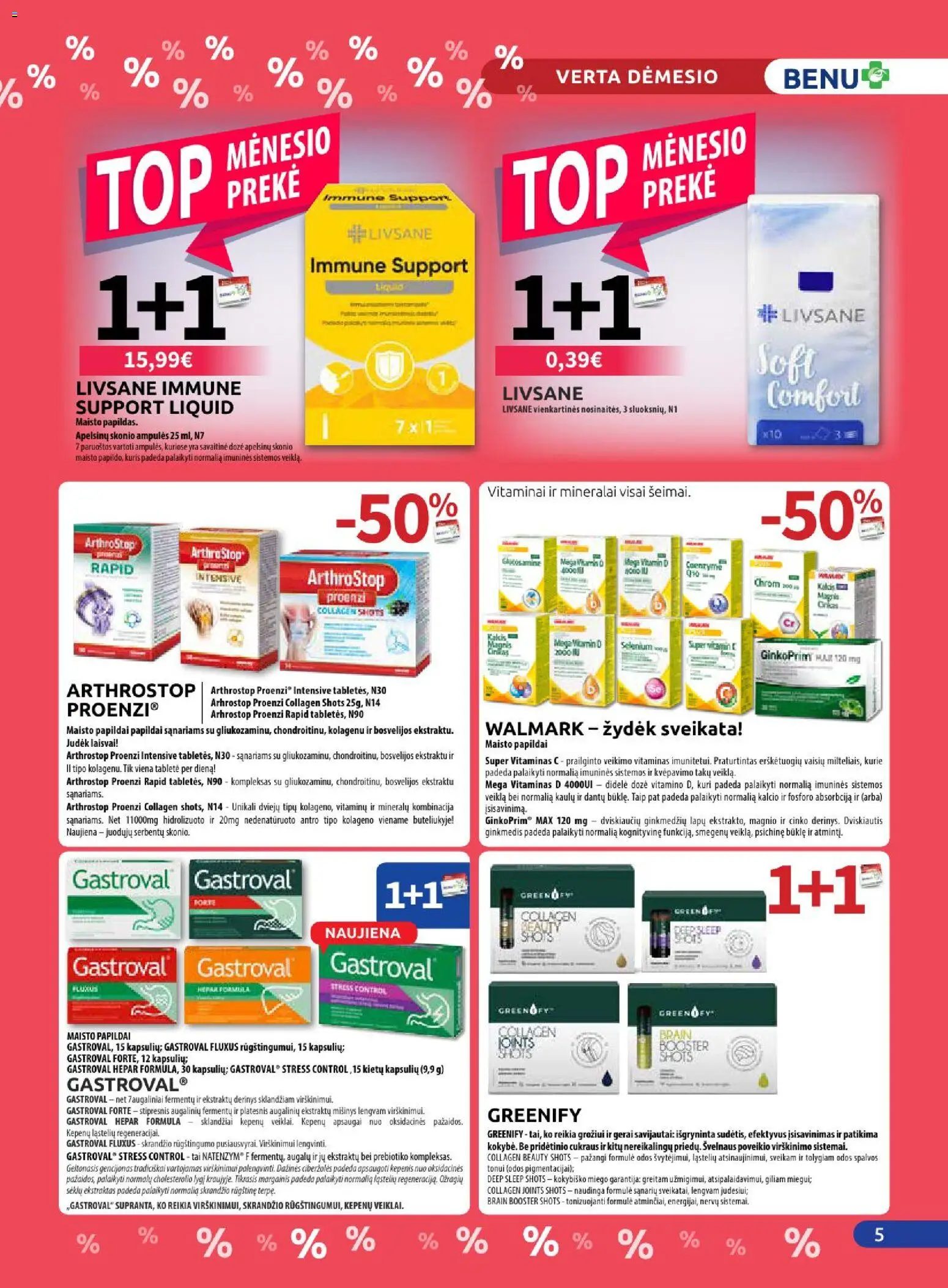 BENU akcijos nuo 01.01.2026 | Puslapis: 5