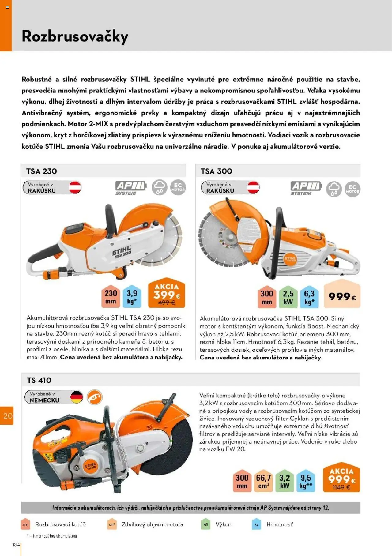 Nové STIHL akcie – leták je platný od 01.04.2025 | Strana: 134