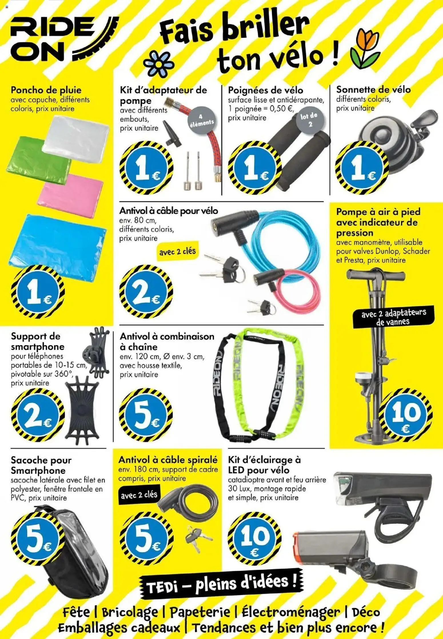 {H1} | Page: 36 | Produits: Vélo, Câble, Poignées, Combinaison
