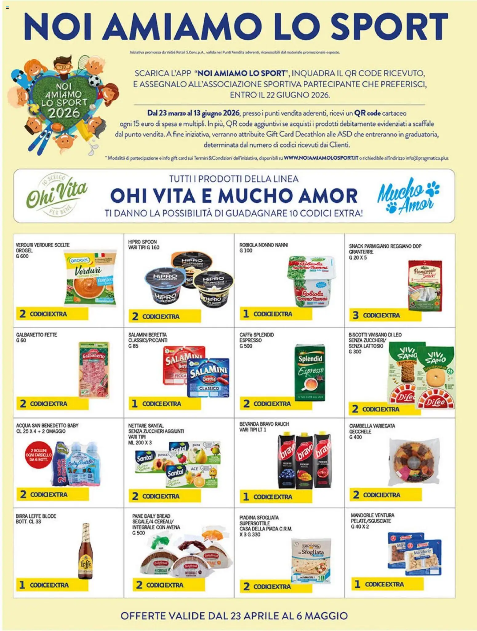 Volantino Coal del 23.04.2026 | Pagina: 14 | Prodotti: Caffè, Biscotti, Pera, Piadina