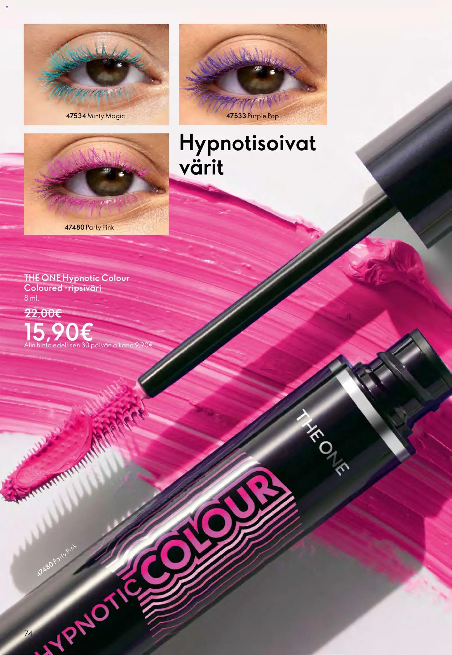 Oriflame - Esite 02 – voimassa 28.01.2026 alkaen | Sivu: 74 | Tuotteet: Ripsiväri