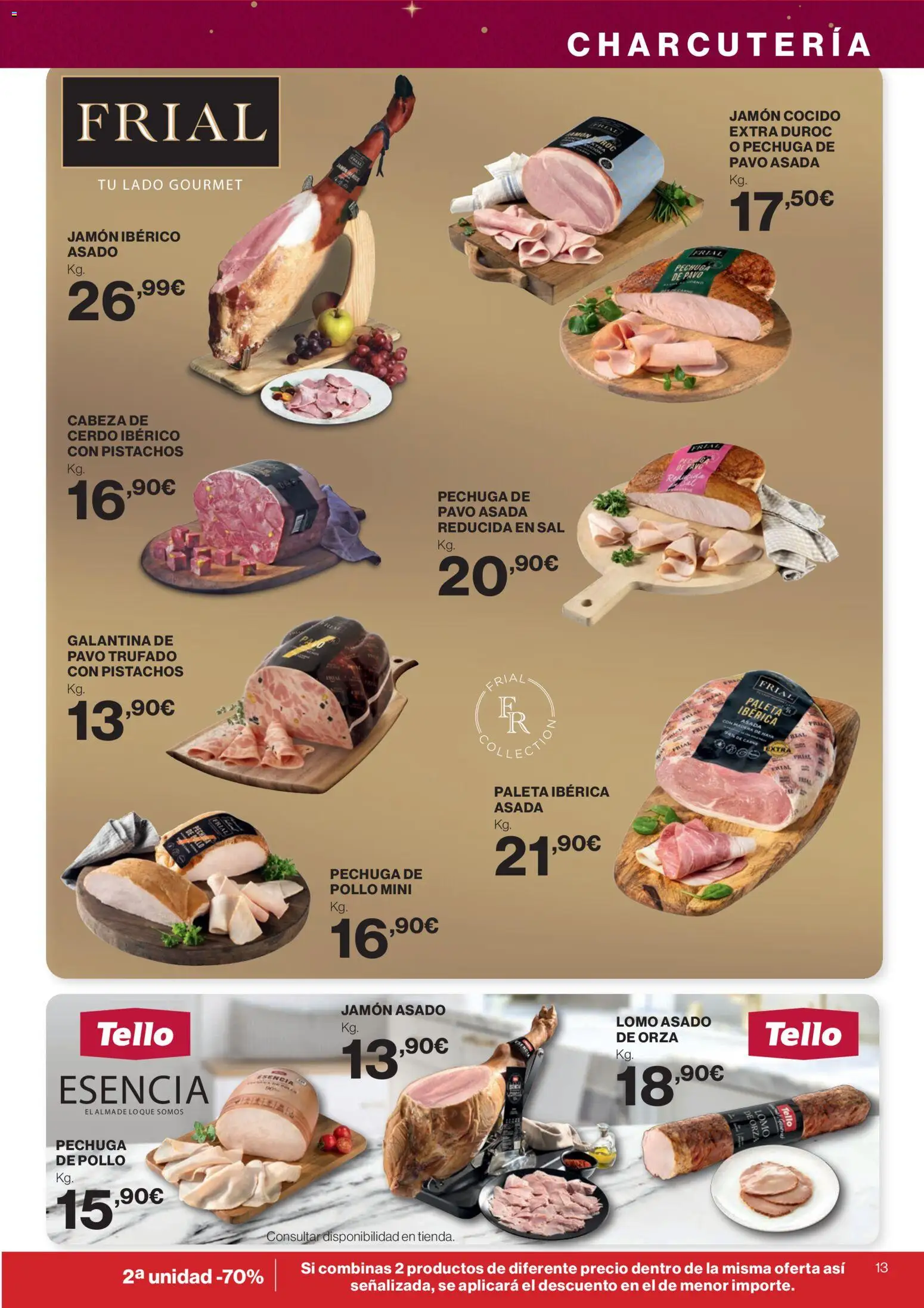 Supercor Canarias │ válido desde el 18.12.2025 | Página: 13 | Productos: Jamón ibérico, Jamón, Jamón cocido, Cerdo