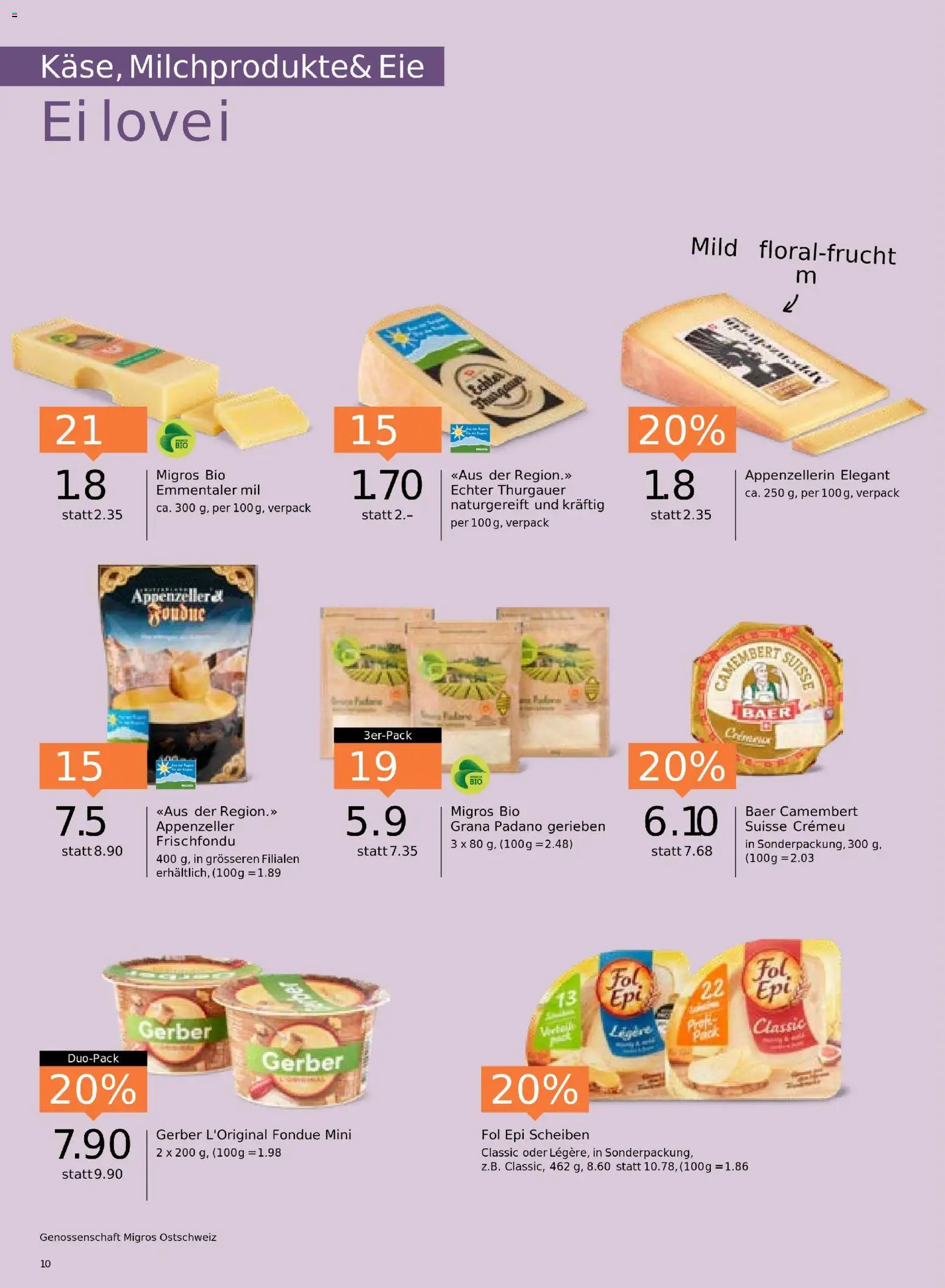 Migros Aktionen – gültig ab 11.11.2025 | Seite: 10 | Produkte: Fondue