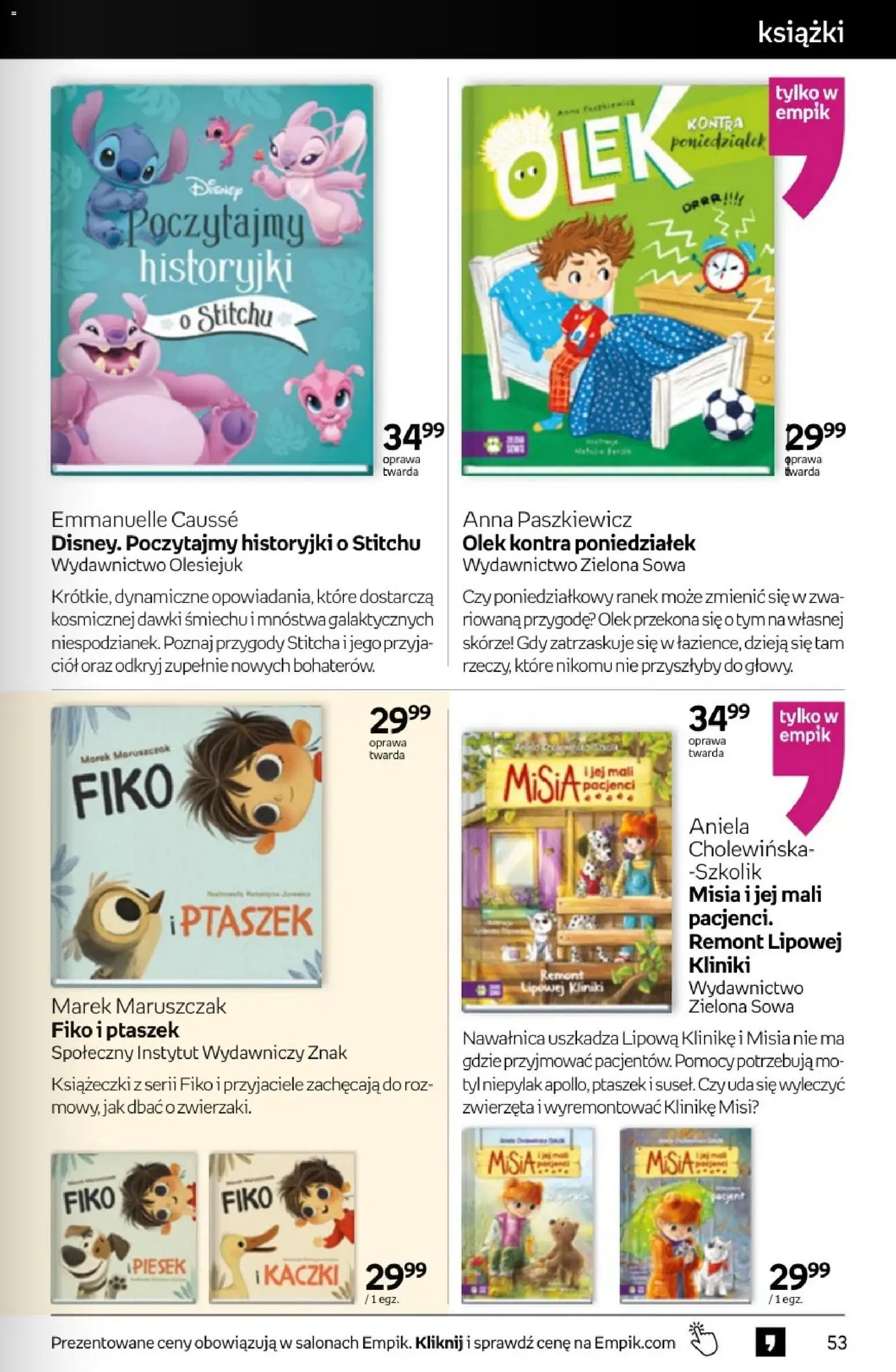 Empik promocje od 22.04.2026 | Strona: 53 | Produkty: Książki, Róż