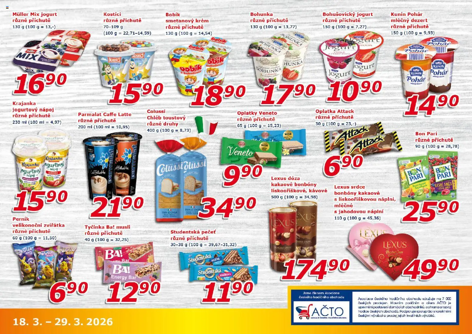 Eso market leták od 18.03.2026 | Strana: 5 | Produkty: Jogurt, Bonbóny, Pohár, Jogurtový nápoj