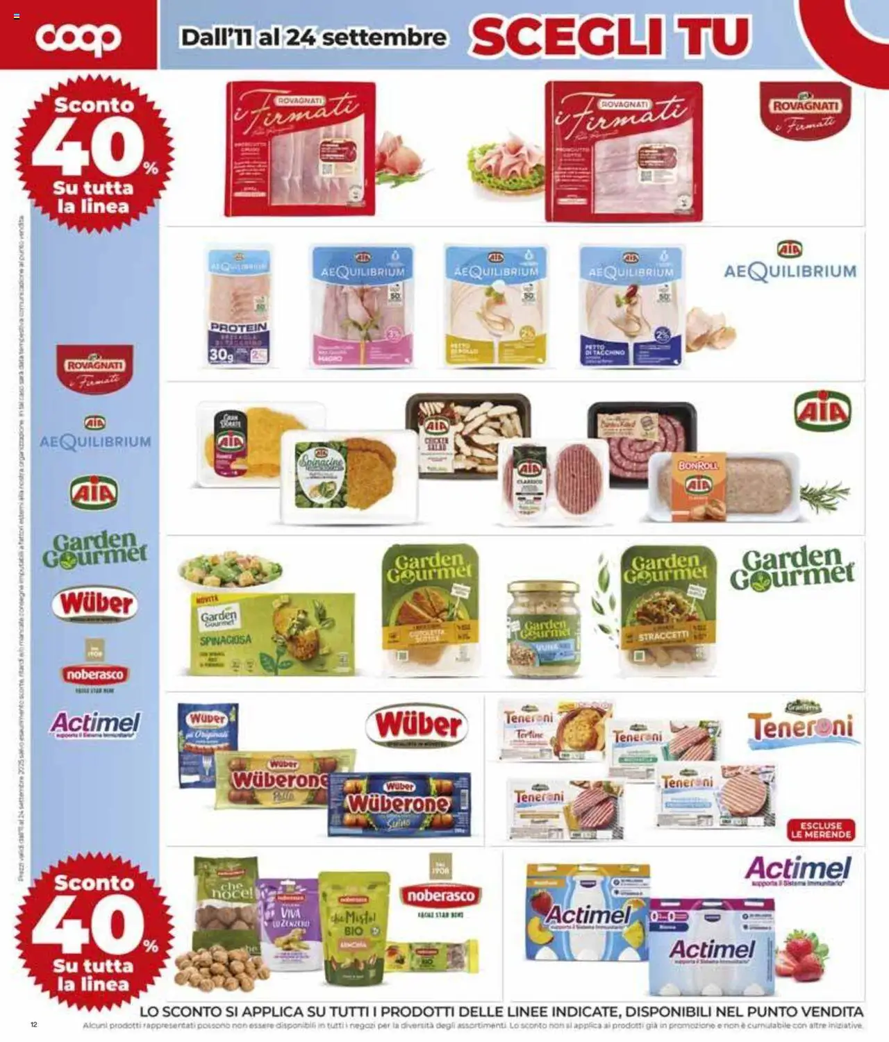 Volantino COOP del 04.09.2025 | Pagina: 12 | Prodotti: Tacchino, Data