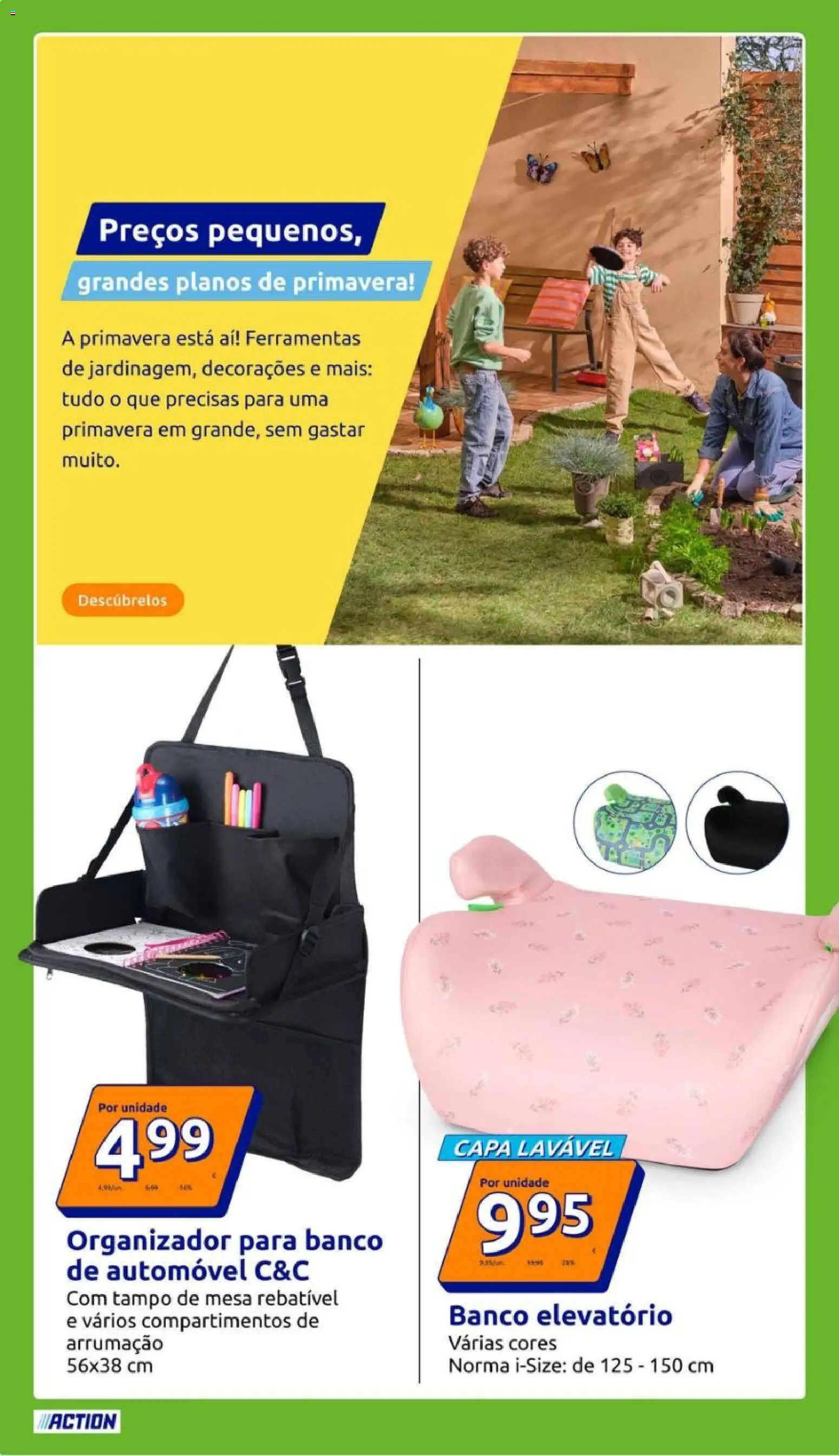 Action folheto │ válido de 01.04.2026 | Página: 18 | Produtos: Banco, Ferramentas, Mesa, Organizador