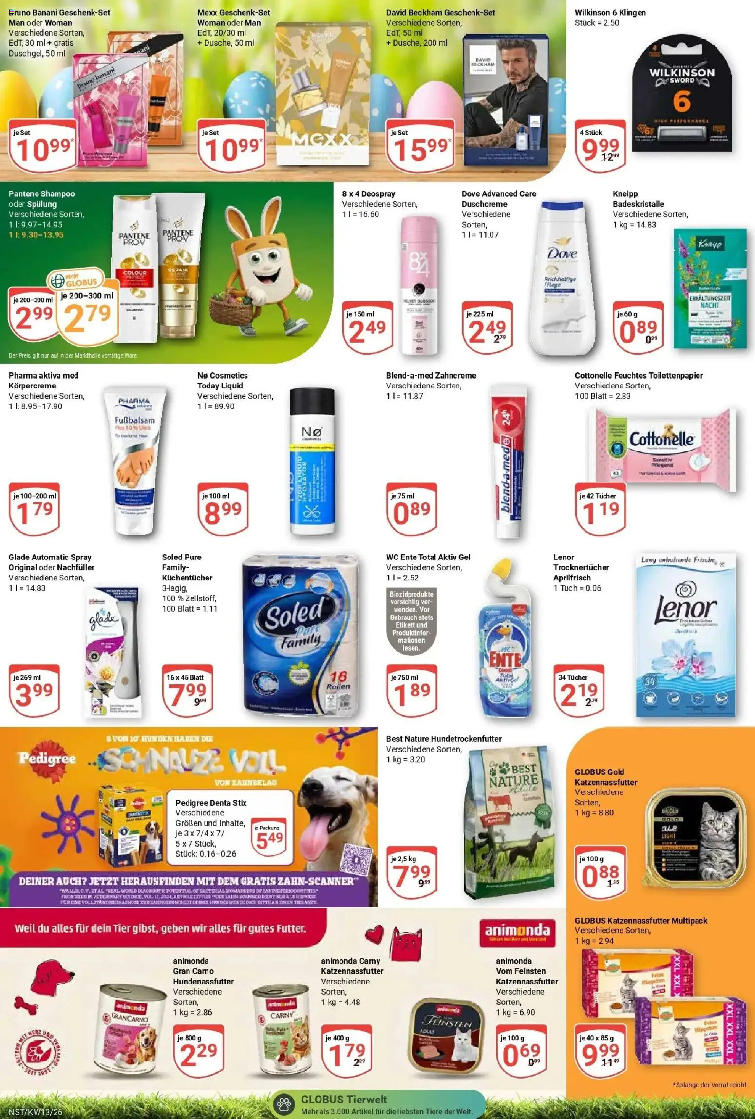 Globus prospekt Neustadt	 – gültig ab 23.03.2026 | Seite: 19 | Produkte: Lenor, Shampoo, Deospray, Ente
