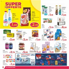 Volantino MerSi Supermercati del 16.07.2025 | Pagina: 8 | Prodotti: Caffè, Fiocchi, Zucchero, Croissant