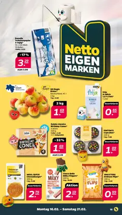 Netto Prospekt 	 ab 16.02.2026 gültig | Seite: 15 | Produkte: Toilettenpapier