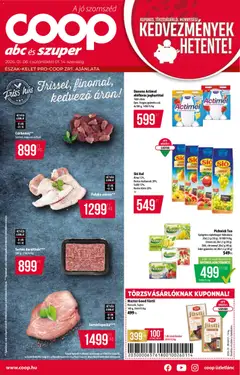 COOP - Újság Észak Kelet Pro-Coop Zrt - amely érvényes a következő dátumtól: 08.01.2026