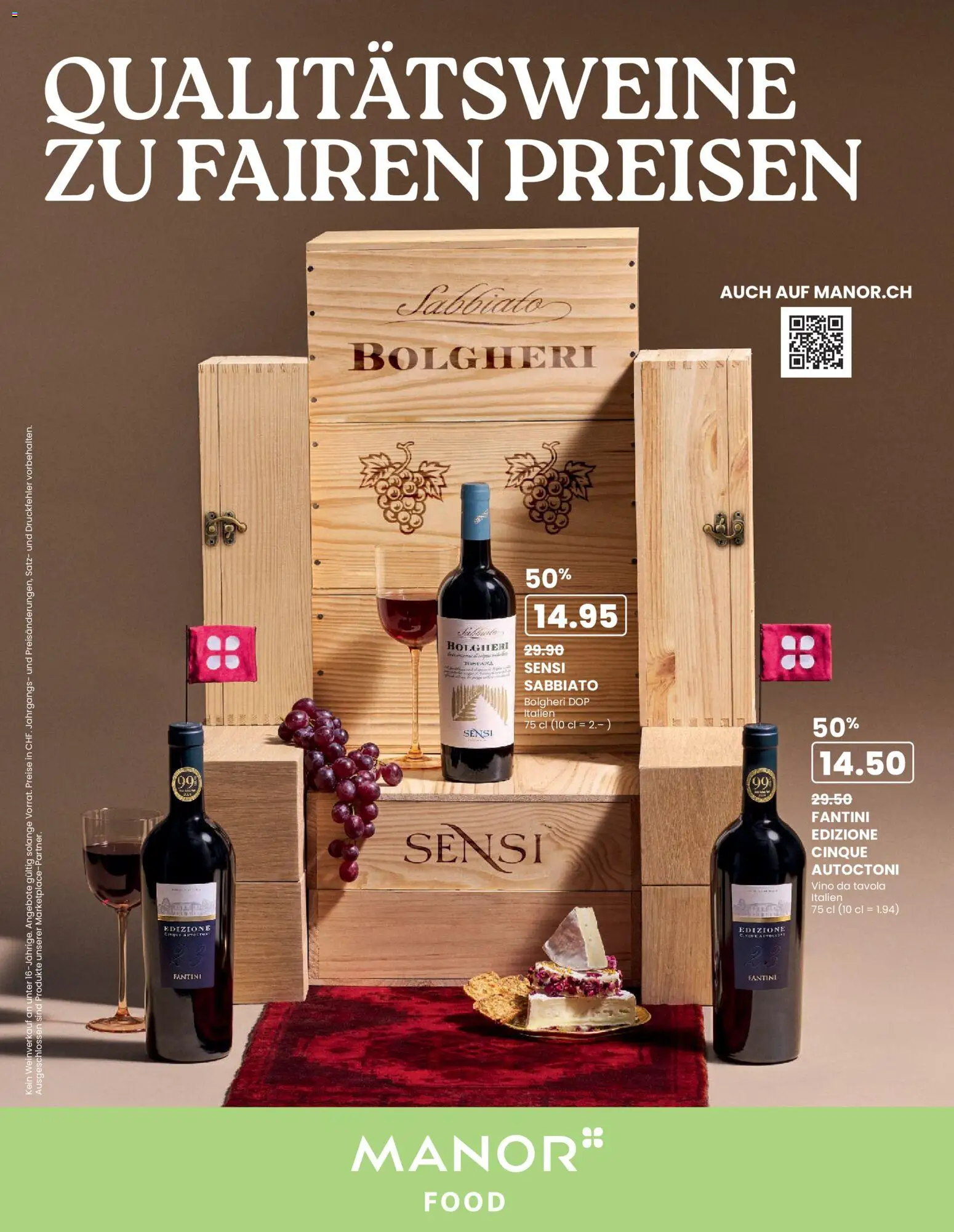 Manor aktionen  Wine – gültig ab 12.04.2026 | Seite: 28
