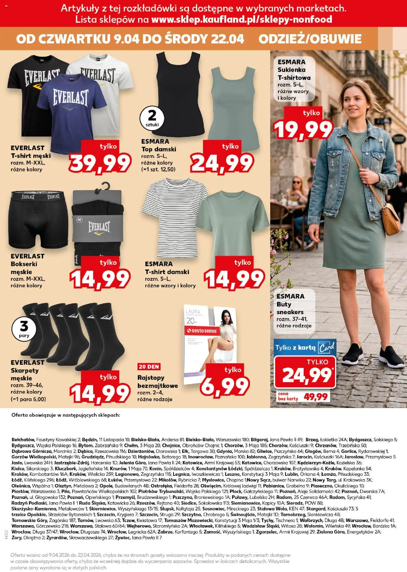 Kaufland Polsko leták - Złap okazje od 09.04.2026 | Strana: 17 | Produkty: Karty