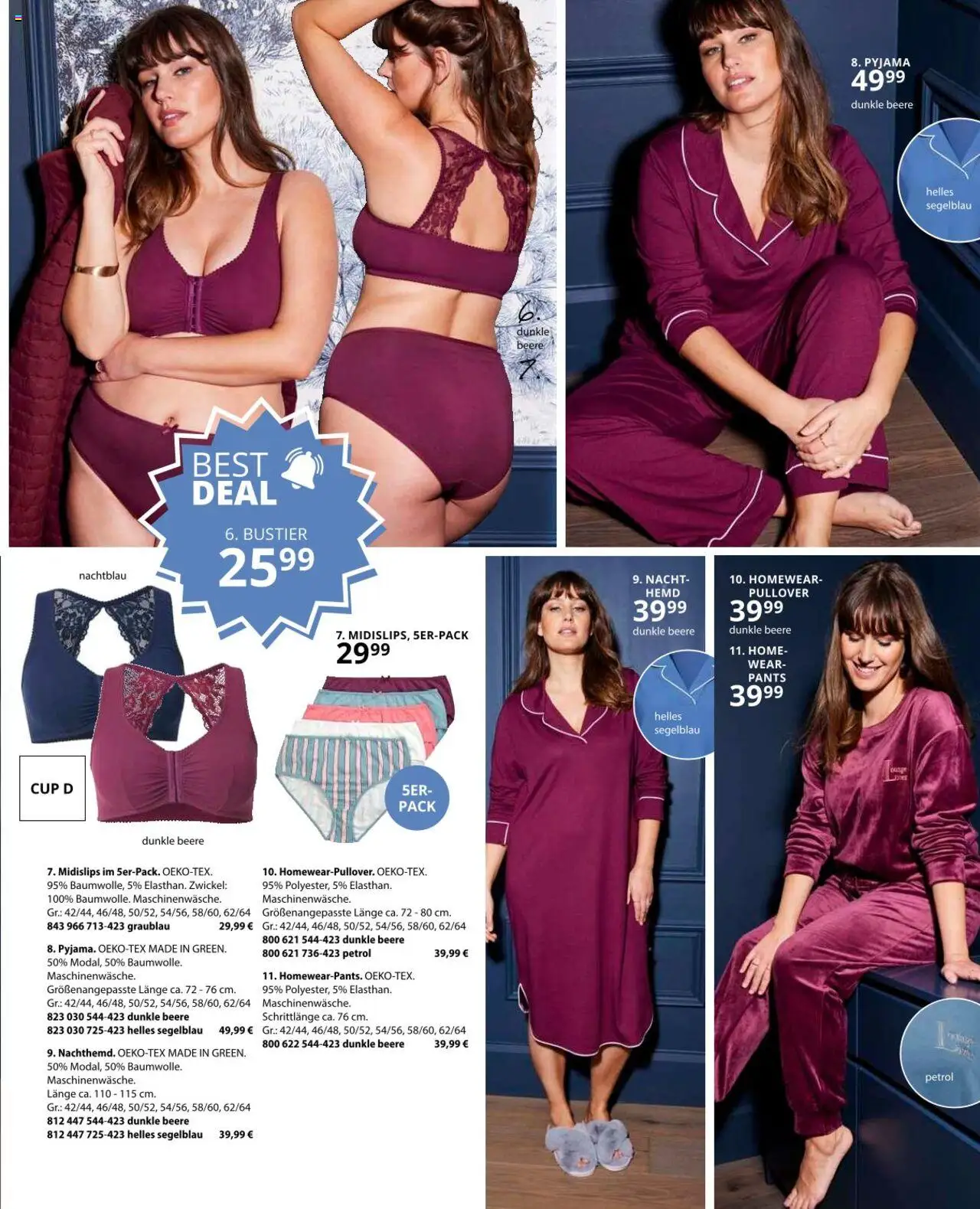 Ulla Popken Prospekt 	 – gültig ab 01.10.2025 | Seite: 195 | Produkte: Hemd, Pullover, Pyjama