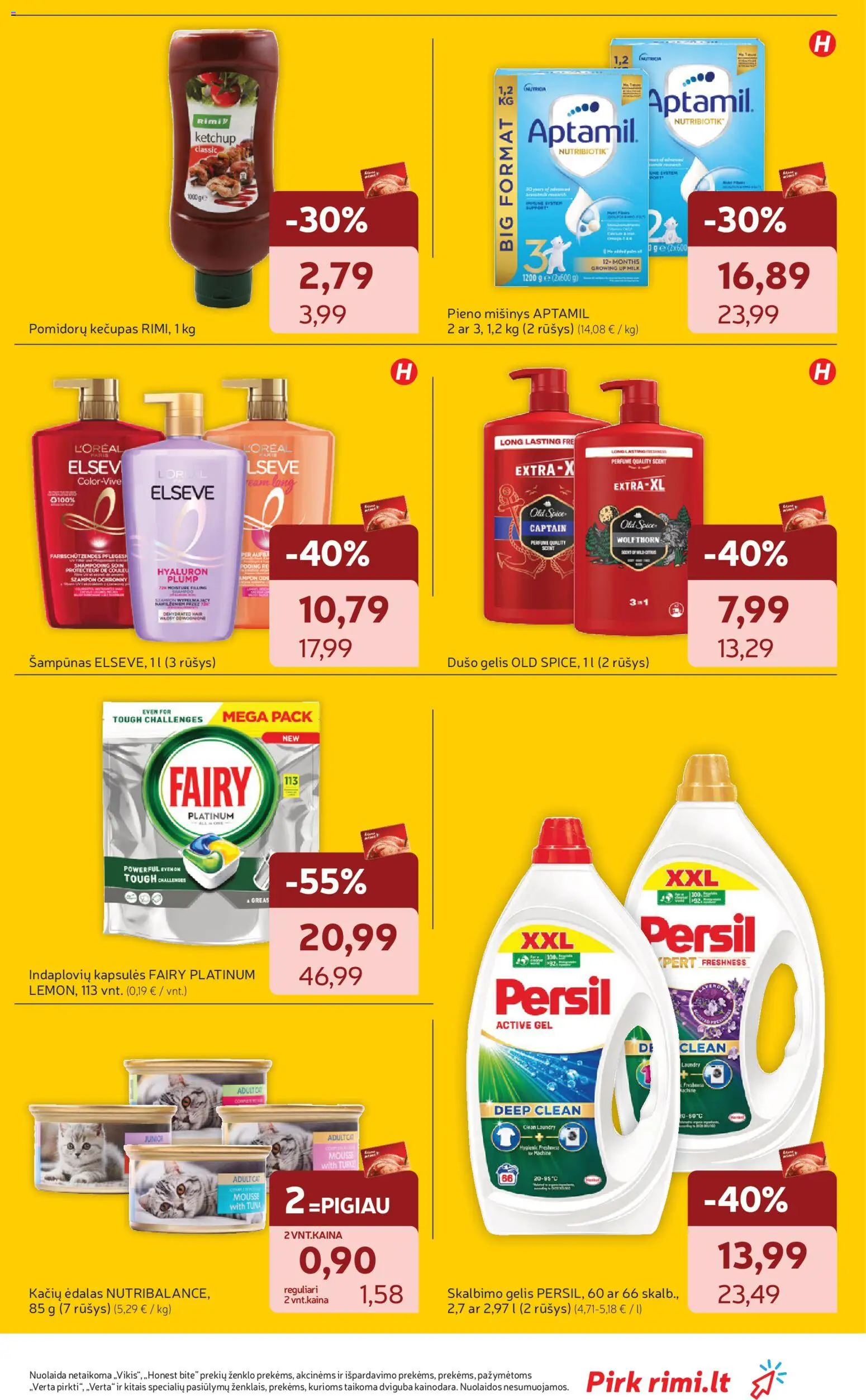 Rimi akcijos nuo 13.01.2026 | Puslapis: 5 | Prekių: Šampūnas, Kečupas