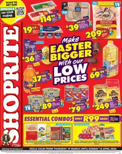 Shoprite specials catalogue – valid from 19.03.2026