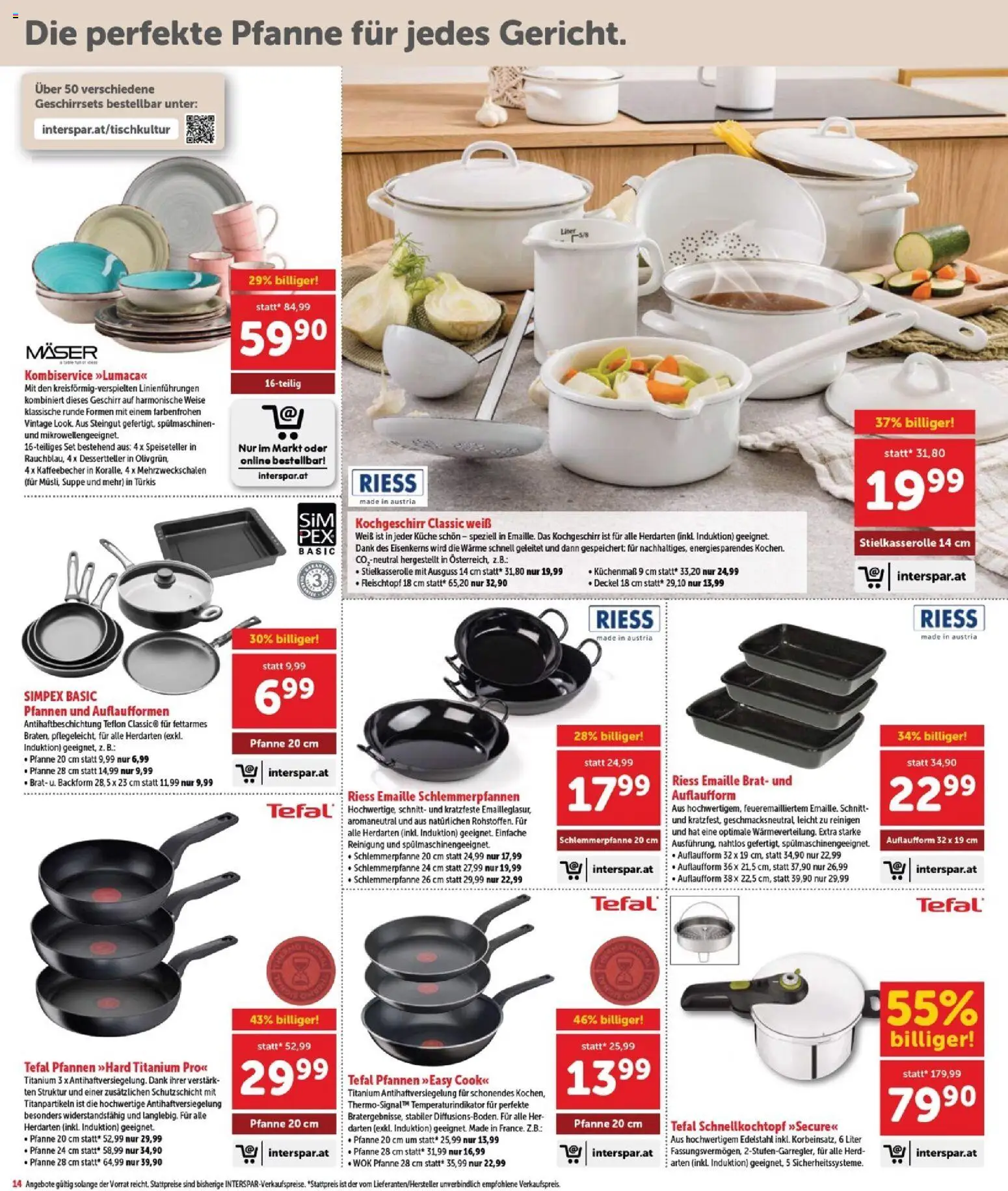 Interspar Flugblatt - Burgenland gültig ab 22.01.2026 | Seite: 14 | Produkte: Herd