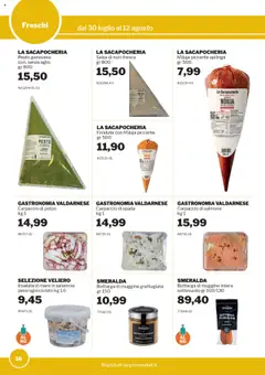 Volantino Sogegross del 30.07.2025 | Pagina: 16 | Prodotti: Salmone, Polpo, Aglio, Pesto