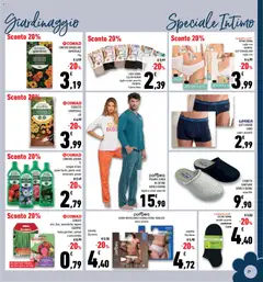 Anteprima del volantino LEGEA SLIP O BOXER UOMO, Slip o boxer uomo colori assortiti valido a partire dal 11.03.2026 | Pagina: 29 | Prodotti: Legumi, Concime, Calzini, Pigiama
