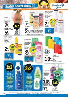 Vista previa E.Leclerc folleto válido desde el 12.11.2025 | Página: 22 | Productos: Champú, Enjuague bucal, Té, Body