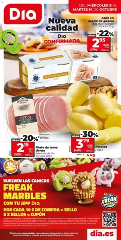 Vista previa Dia - folleto Market válido desde el 08.10.2025