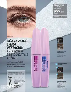 Delightfull False Lash maskara, Delightfull False Lash maskara 10 ml - pregled AVON kataloga - važi od 01.11.2025 | Strana: 77 | Proizvode: Maskara