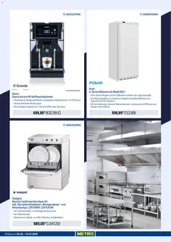 Metro Online: Highlights im März ab 02.03.2026 gültig | Seite: 4 | Produkte: Kaffee, Kühlschrank, Geschirrspülmaschine, Kaffeevollautomat