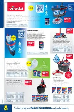 Náhled letáku Makro leták - Úklid a kosmetika od 25.02.2026 | Strana: 2 | Produkty: Voda, Tv, Prachovka, Smeták