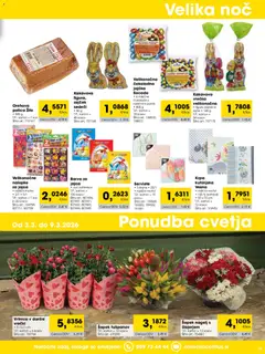 Tuš katalog akcije – veljaven od 01.03.2026 | Stran: 15 | Izdelki: Šopek, Kos, Jajca, Barva