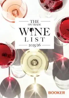 Preview of Booker Wholesale - Wine List 2025 valid from 07.07.2025