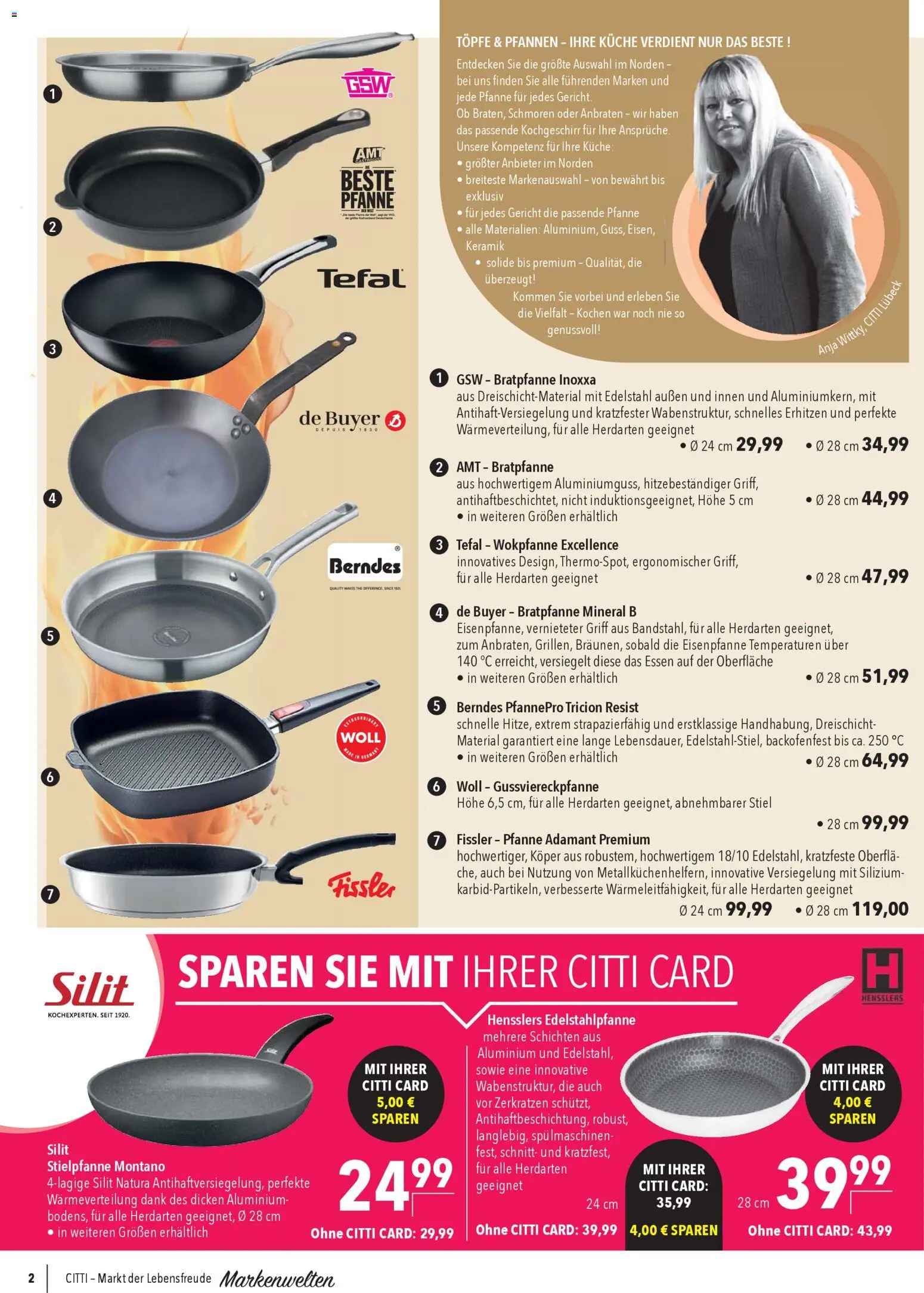 CITTI Markt Markenwelten – gültig ab 25.02.2026 | Seite: 2 | Produkte: Küche