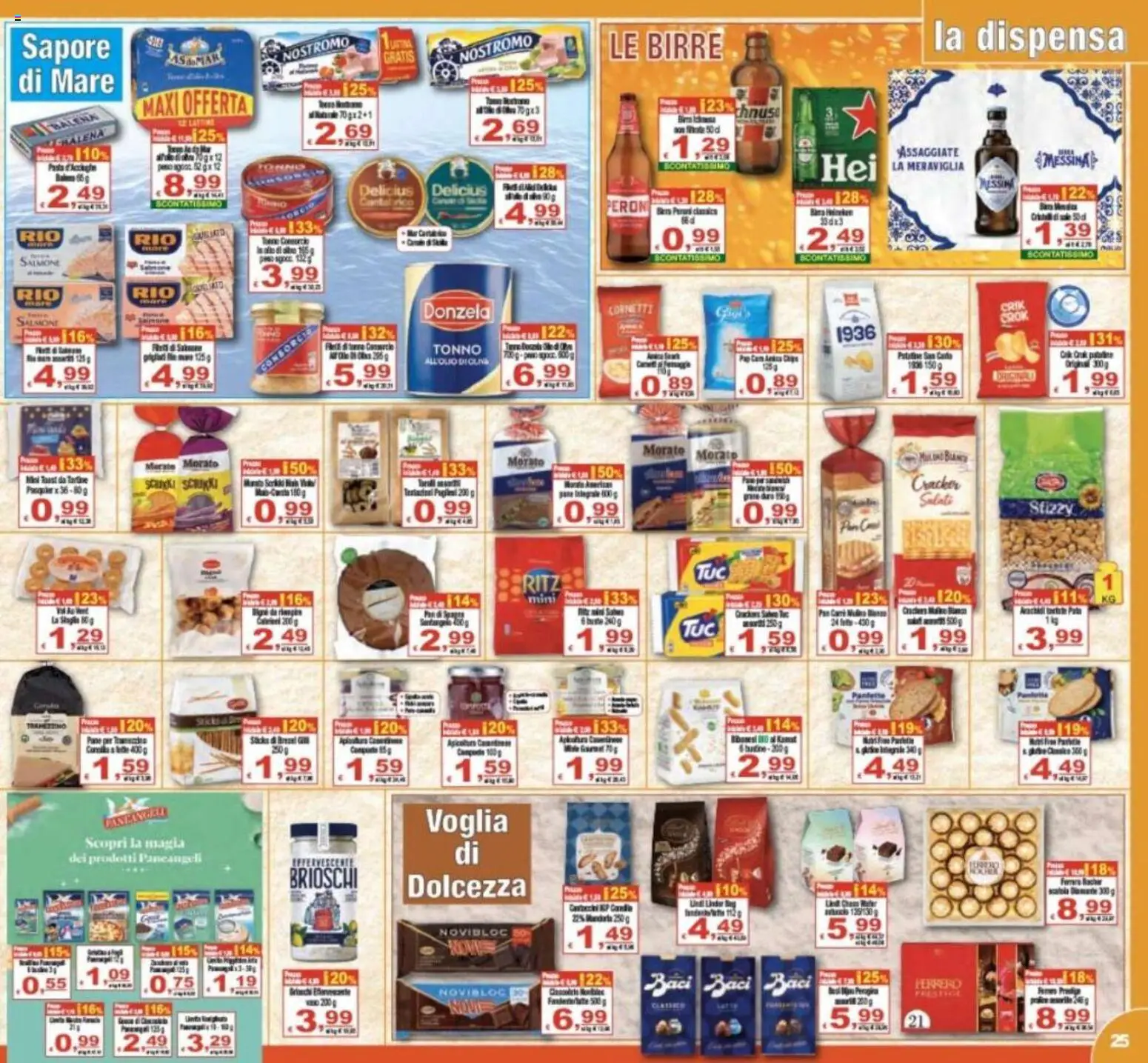 Volantino CTS del 16.12.2025 | Pagina: 25 | Prodotti: Pane, Salmone, Patatine, Tonno