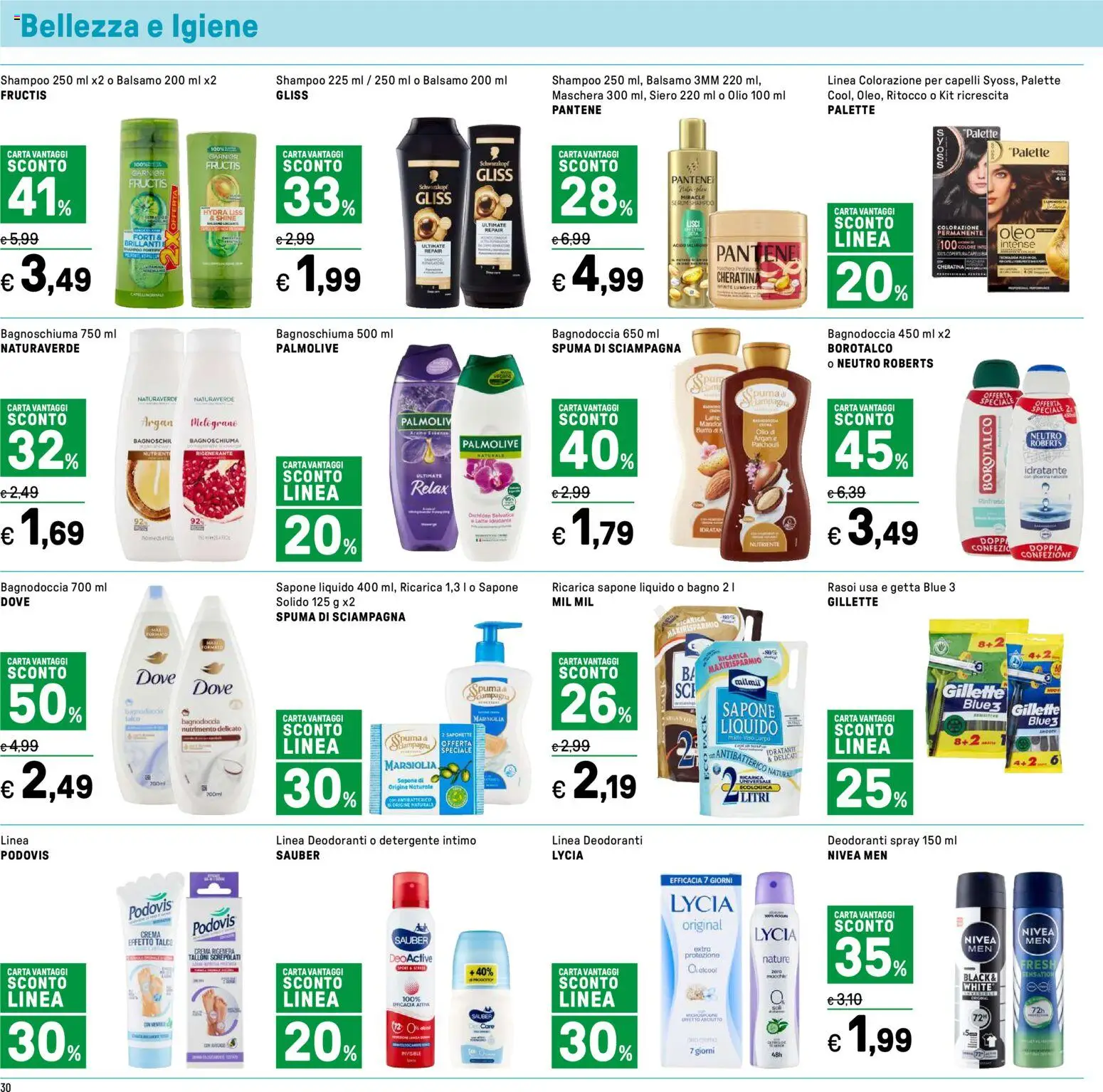 Volantino Iper del 31.12.2025 | Pagina: 30 | Prodotti: Balsamo, Maschera, Detergente, Olio