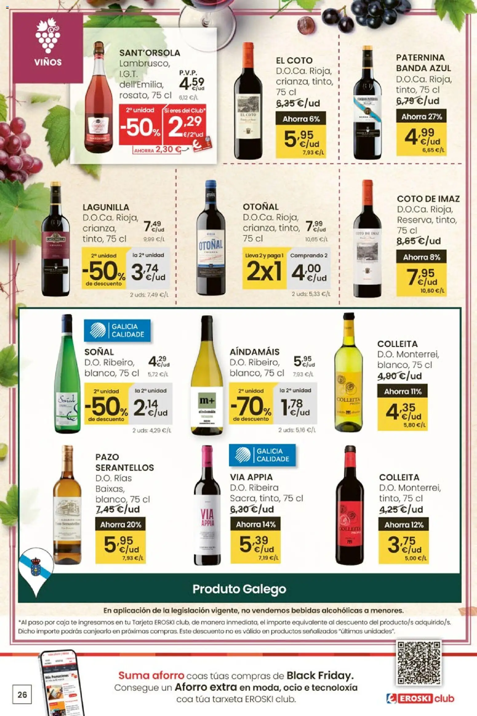 Eroski - Adiántate ao Nadal │ válido desde el 13.11.2025 | Página: 26 | Productos: Té, Caja