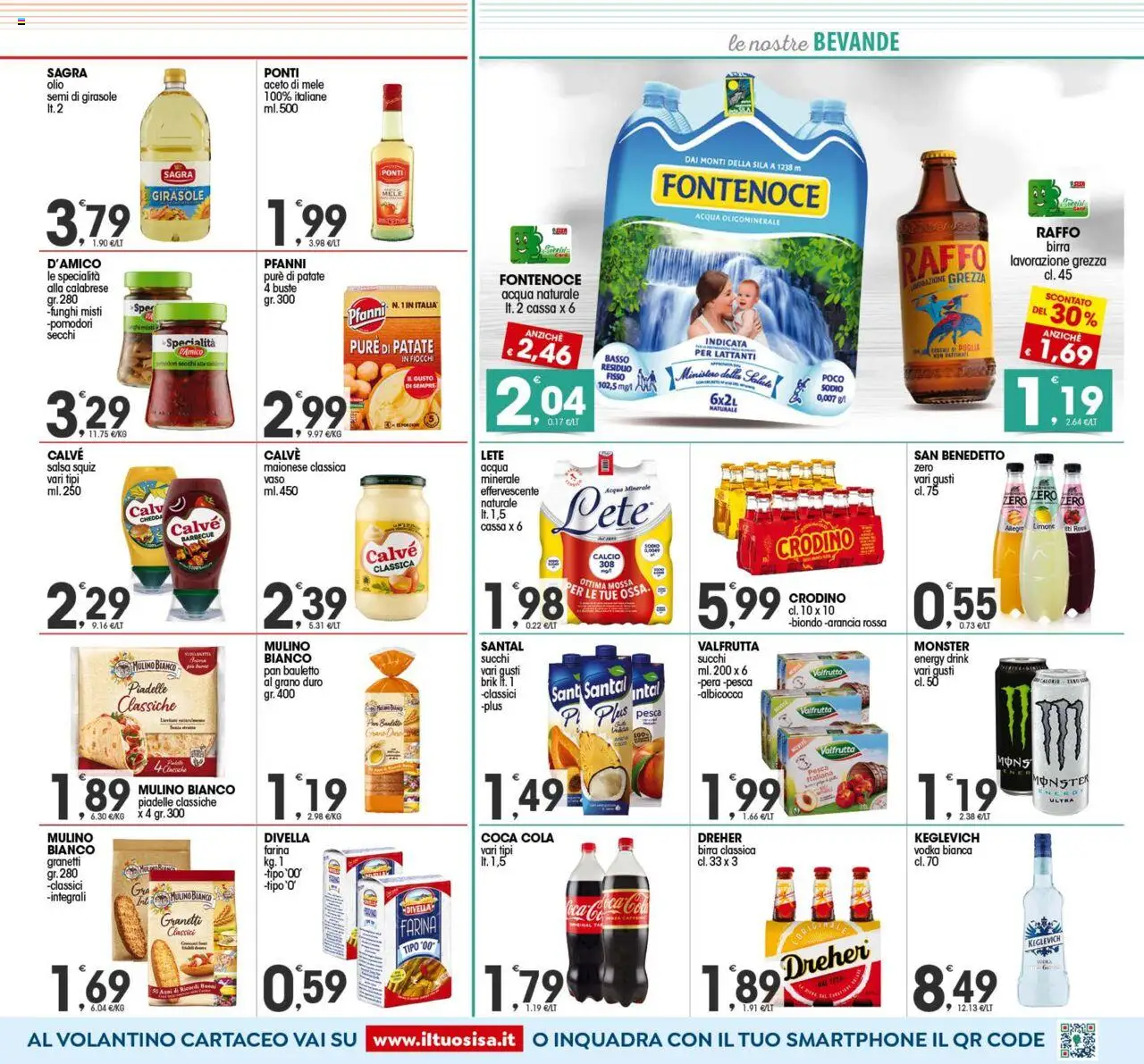Volantino SISA del 23.09.2025 | Pagina: 7 | Prodotti: Vodka, Funghi, Smartphone, Pomodori secchi