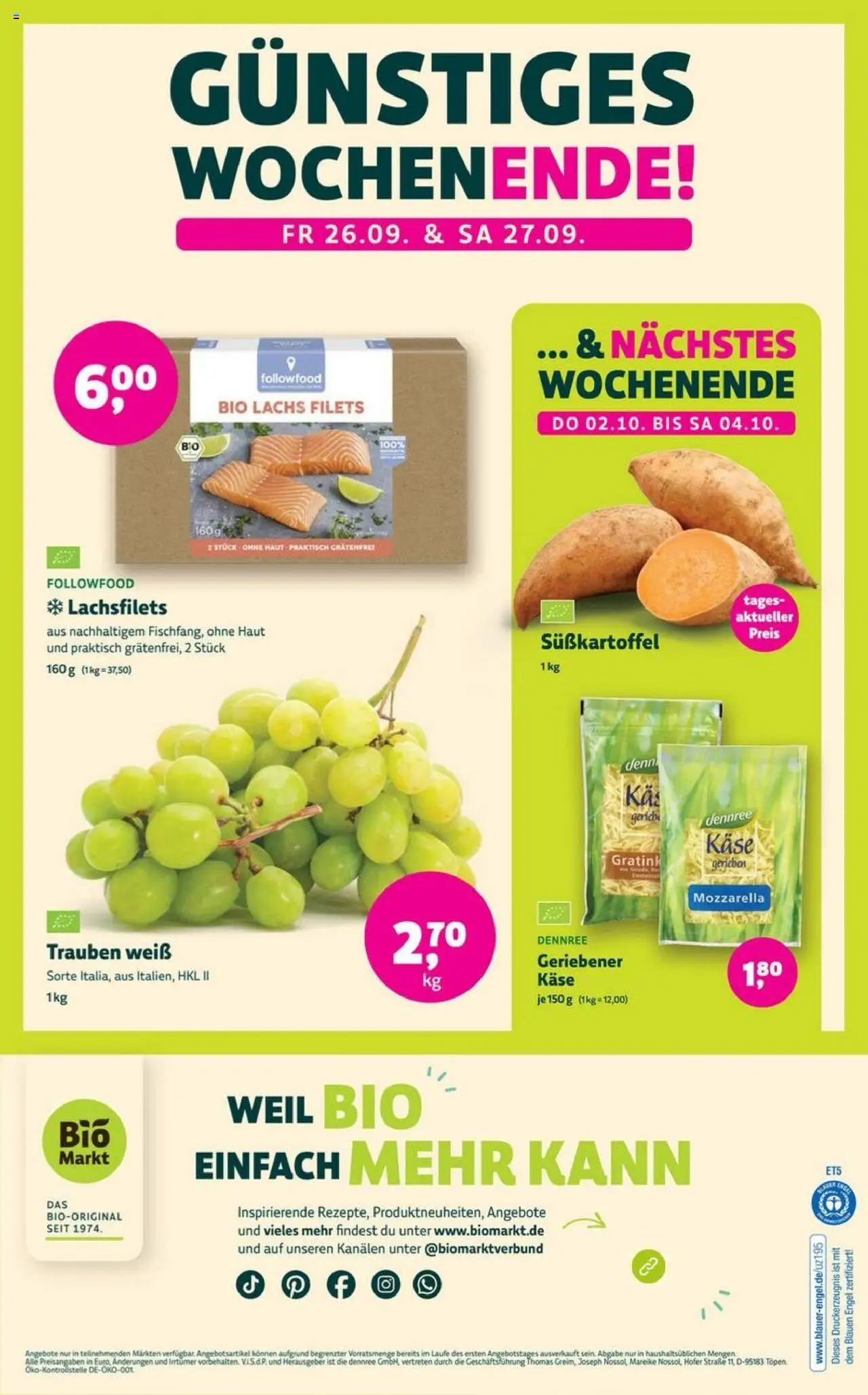 Denns BioMarkt Angebote – gültig ab 24.09.2025 | Seite: 12
