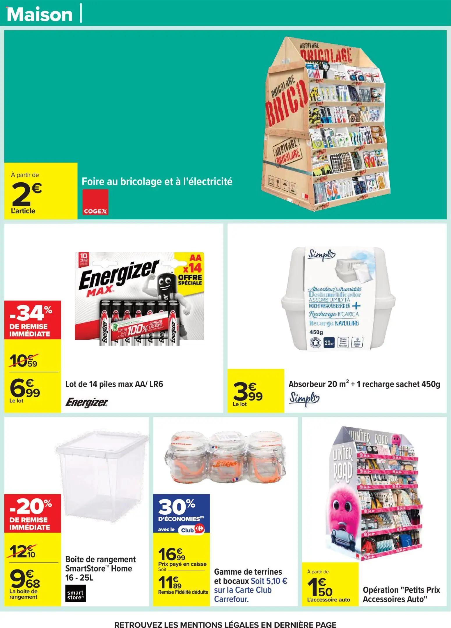 {H1} | Page: 77 | Produits: Store, Boîte de rangement, Piles