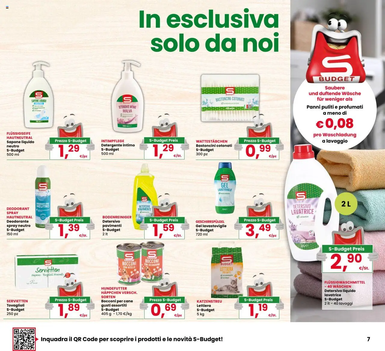 Volantino Despar del 09.10.2025 | Pagina: 7 | Prodotti: Deodorante, Lettiera per gatti, Detergente intimo, Lavanda