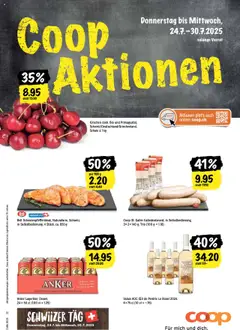Vorschau von dem Prospekt - Coop Aktionen ab 24.07.2025