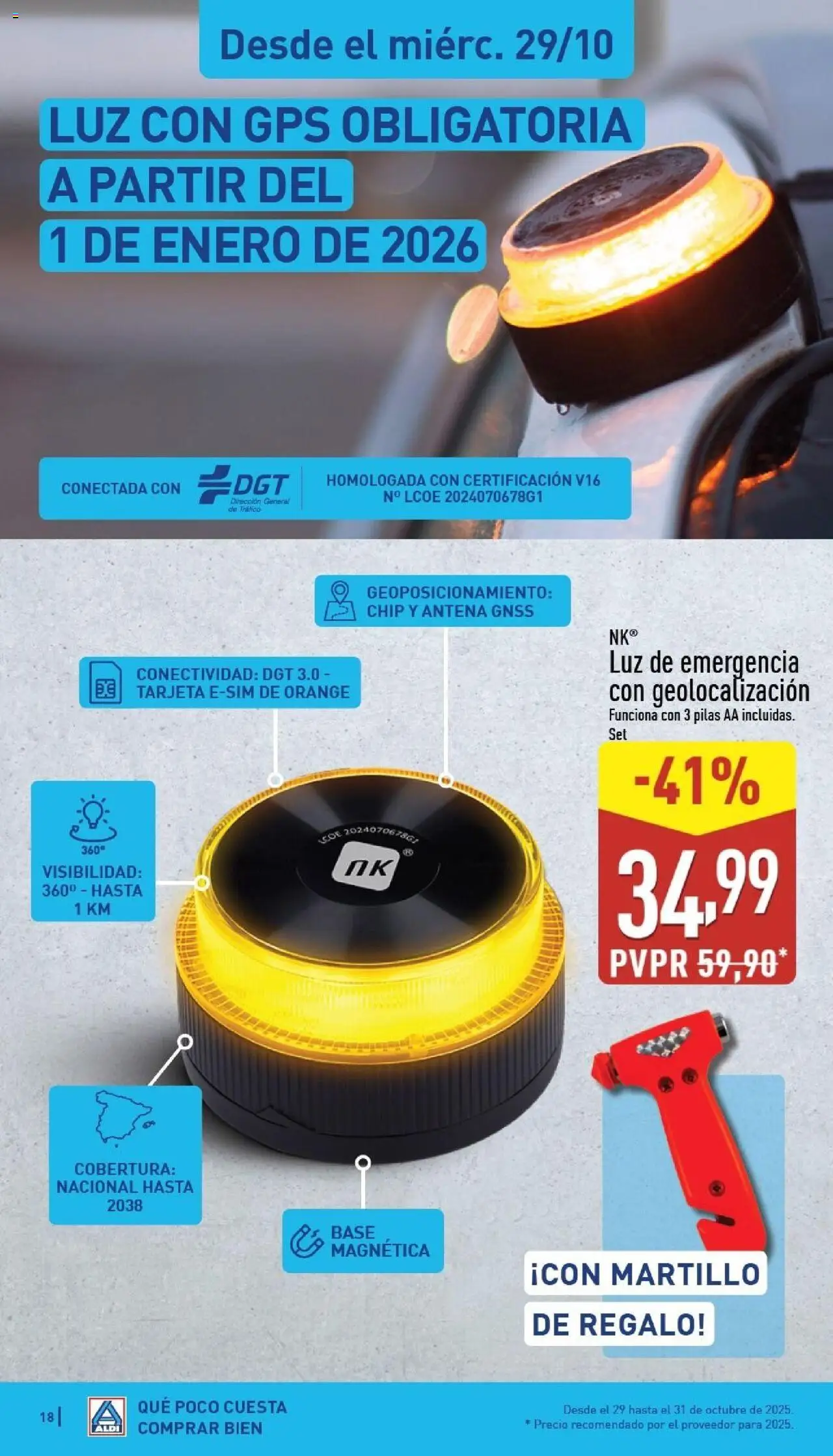 Aldi folleto Baleares │ válido desde el 27.10.2025 | Página: 18 | Productos: General, Κοσμήματα