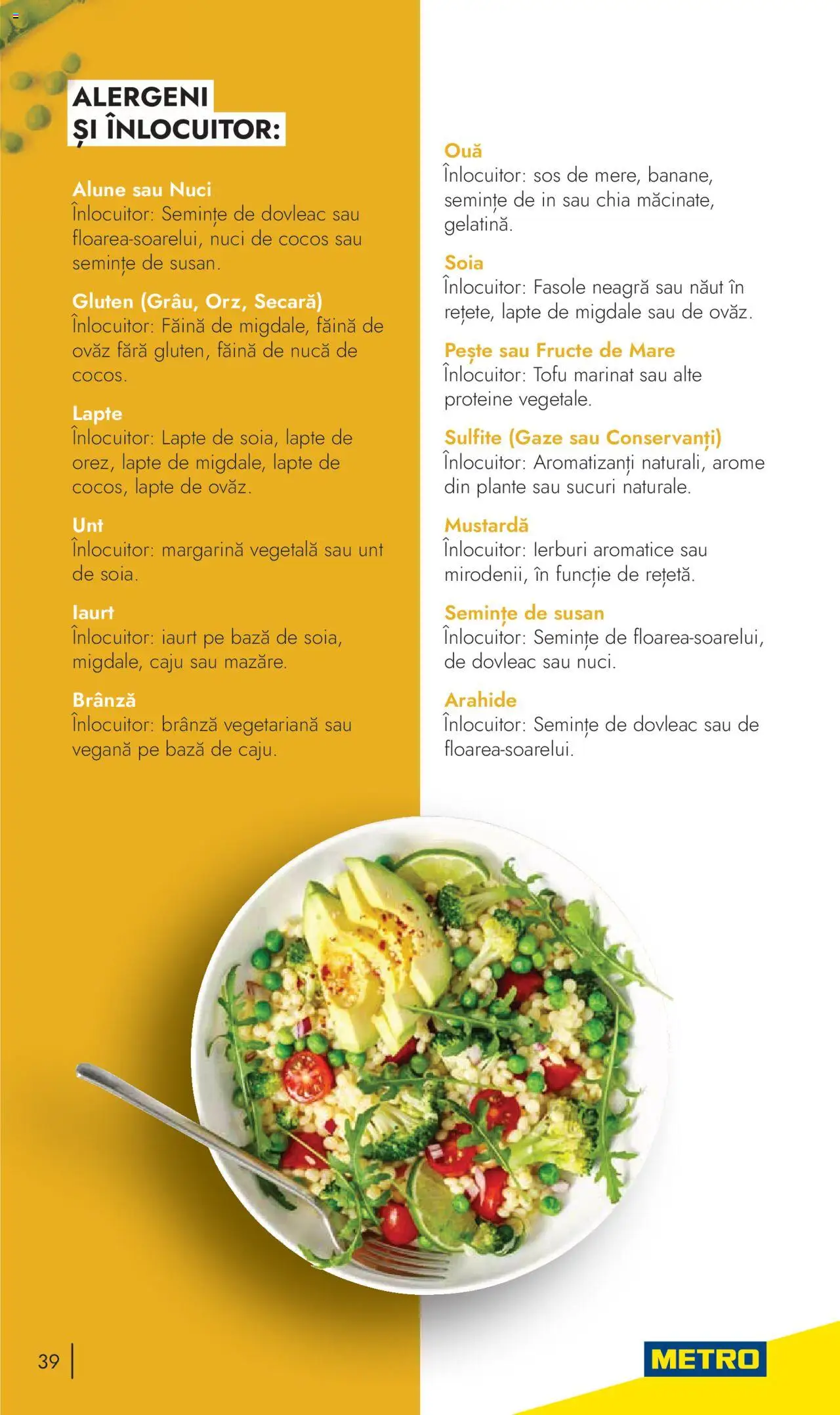 Noul catalog Metro – valabil de la 24.10.2023 | Pagină: 39 | Produse: Unt, Pește, Fructe, Fructe De Mare