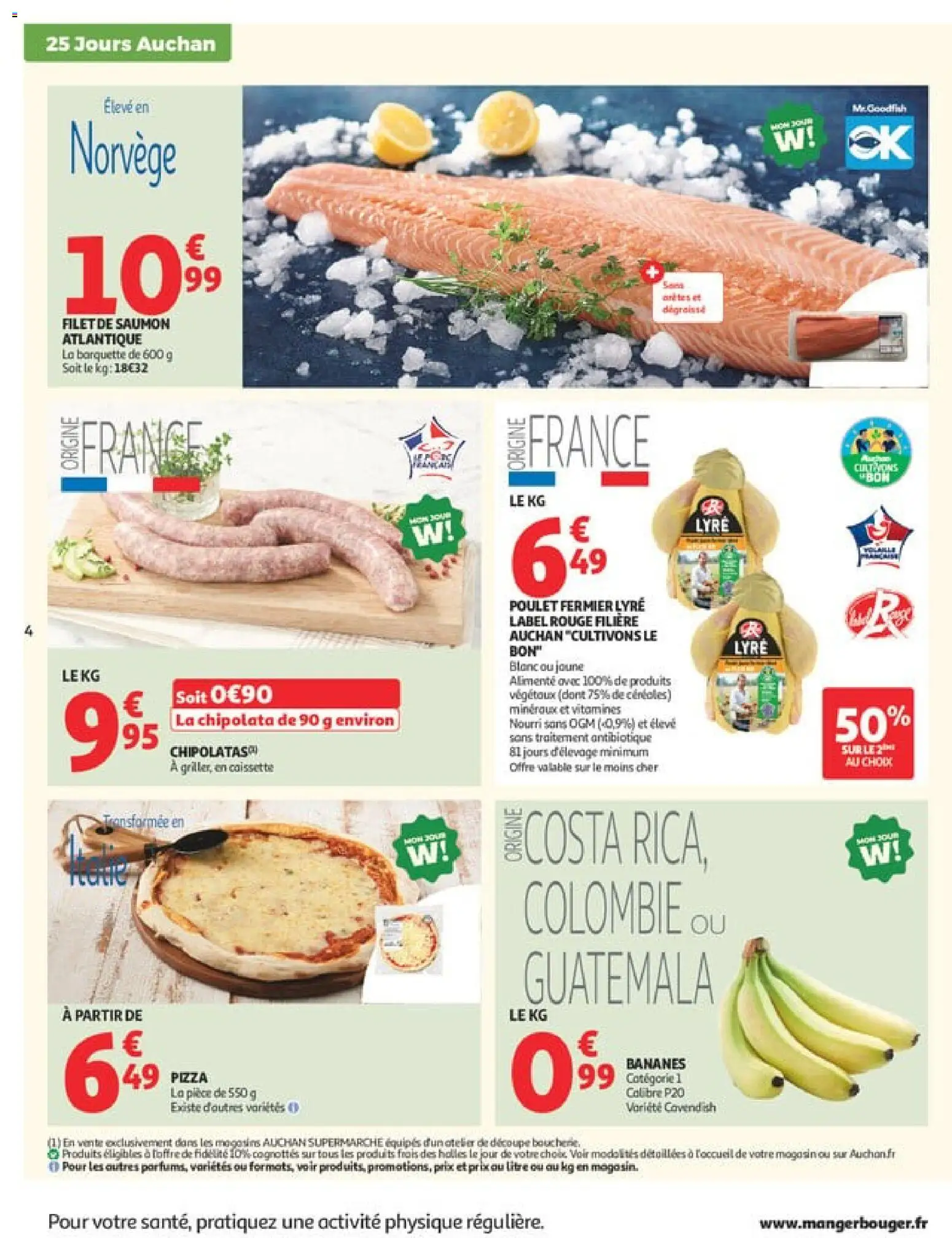 {H1} | Pagina: 4 | Producten: Pizza, Chipolata, La