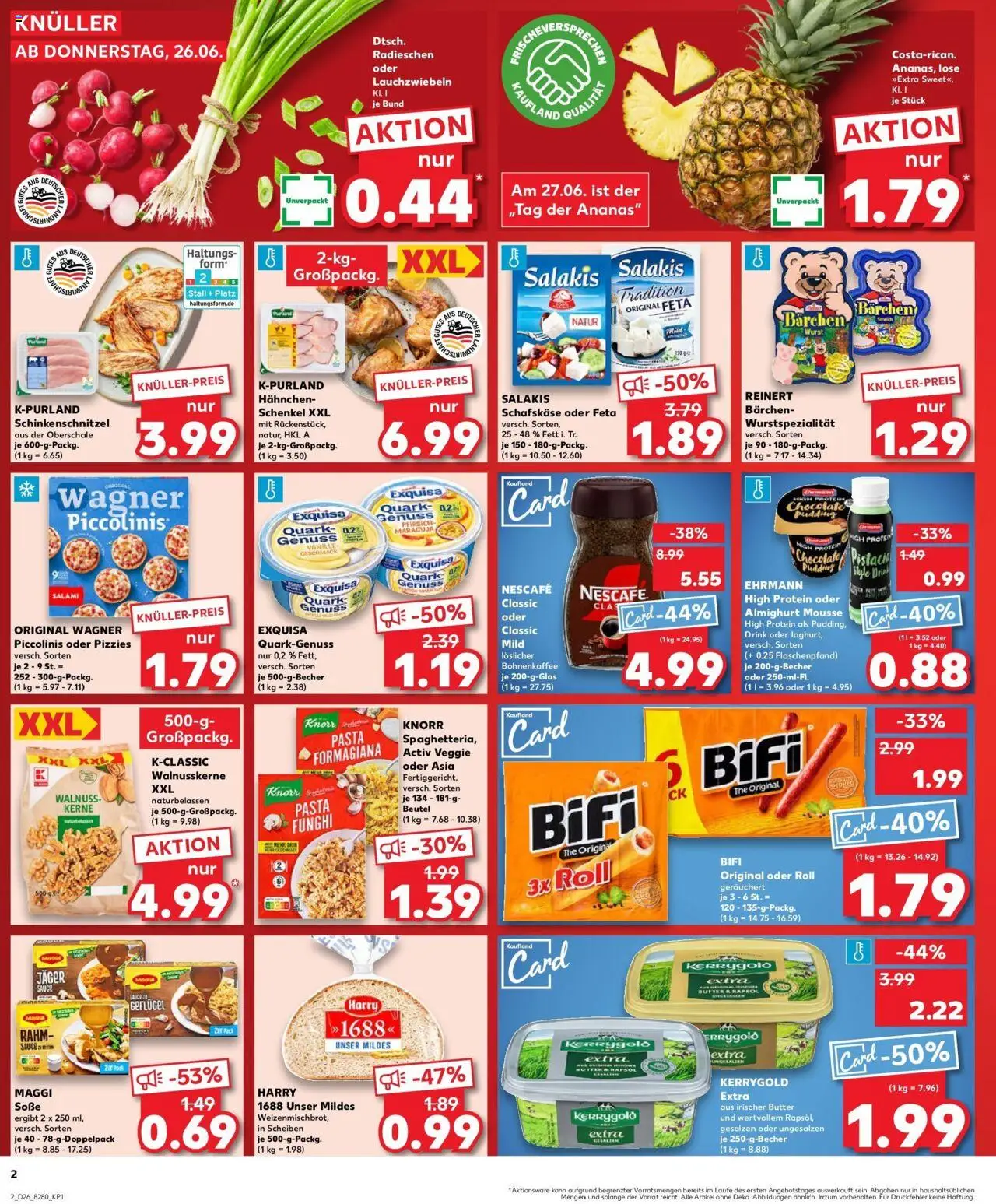 Kaufland prospekt Stadthagen	 - gültig ab dem 29.06.2025 | Seite: 13 | Produkte: Quark, Rapsöl, Bifi, Pizza