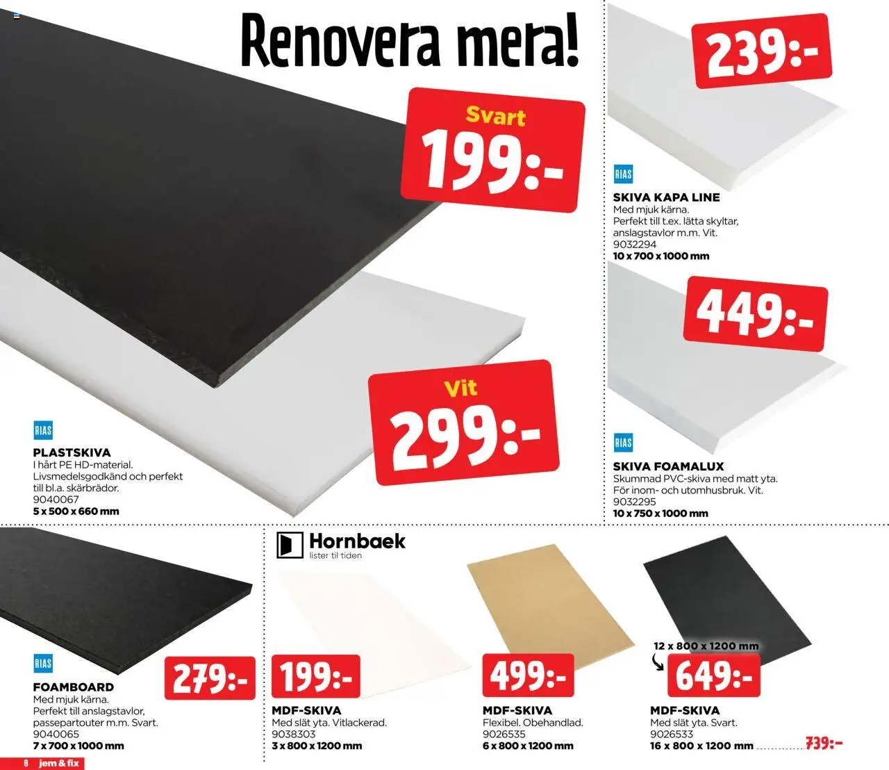 Jem & Fix reklamblad aktuell från 20.10.2025 | Sida: 8