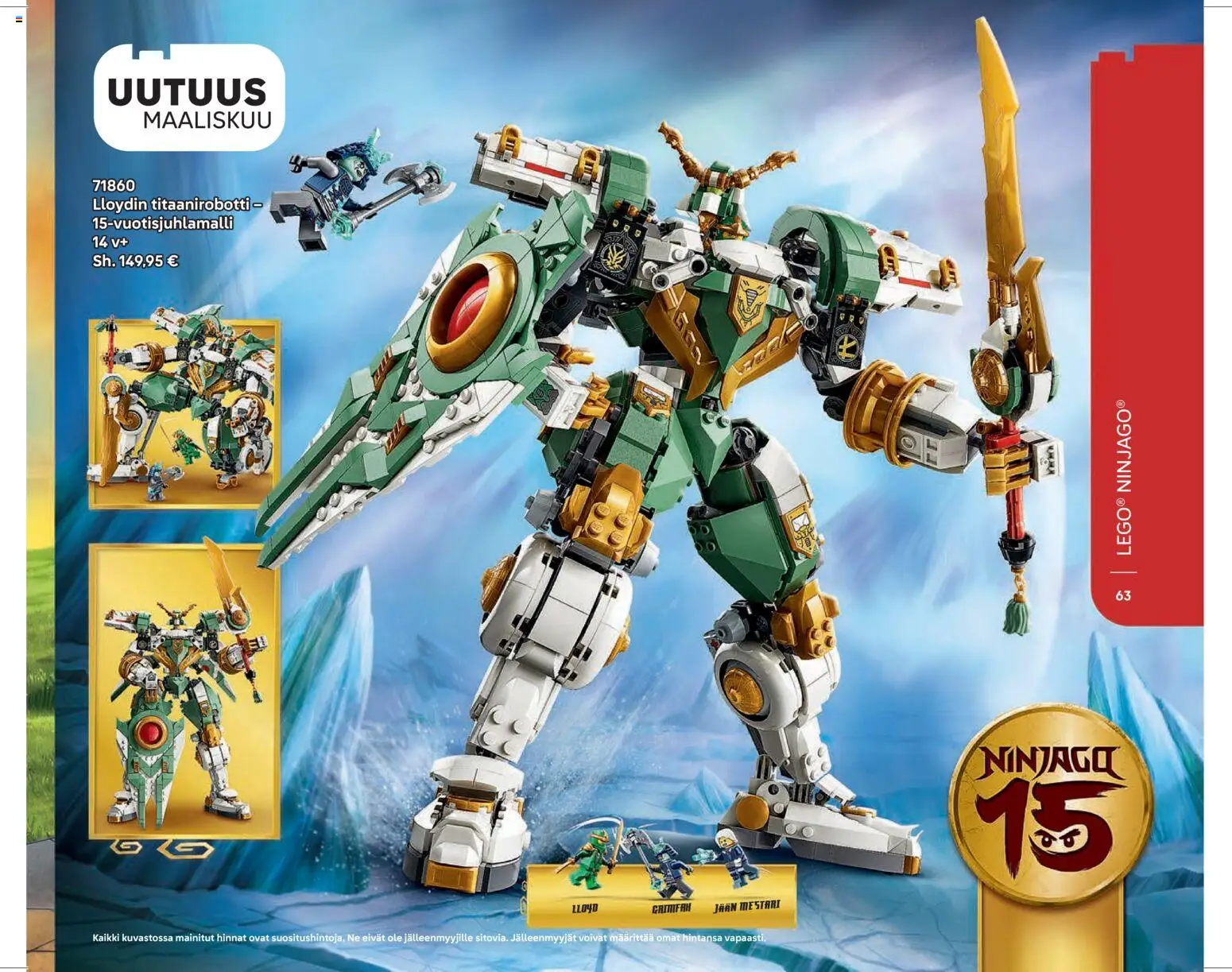 LEGO tarjoukset – voimassa 01.01.2026 alkaen | Sivu: 63