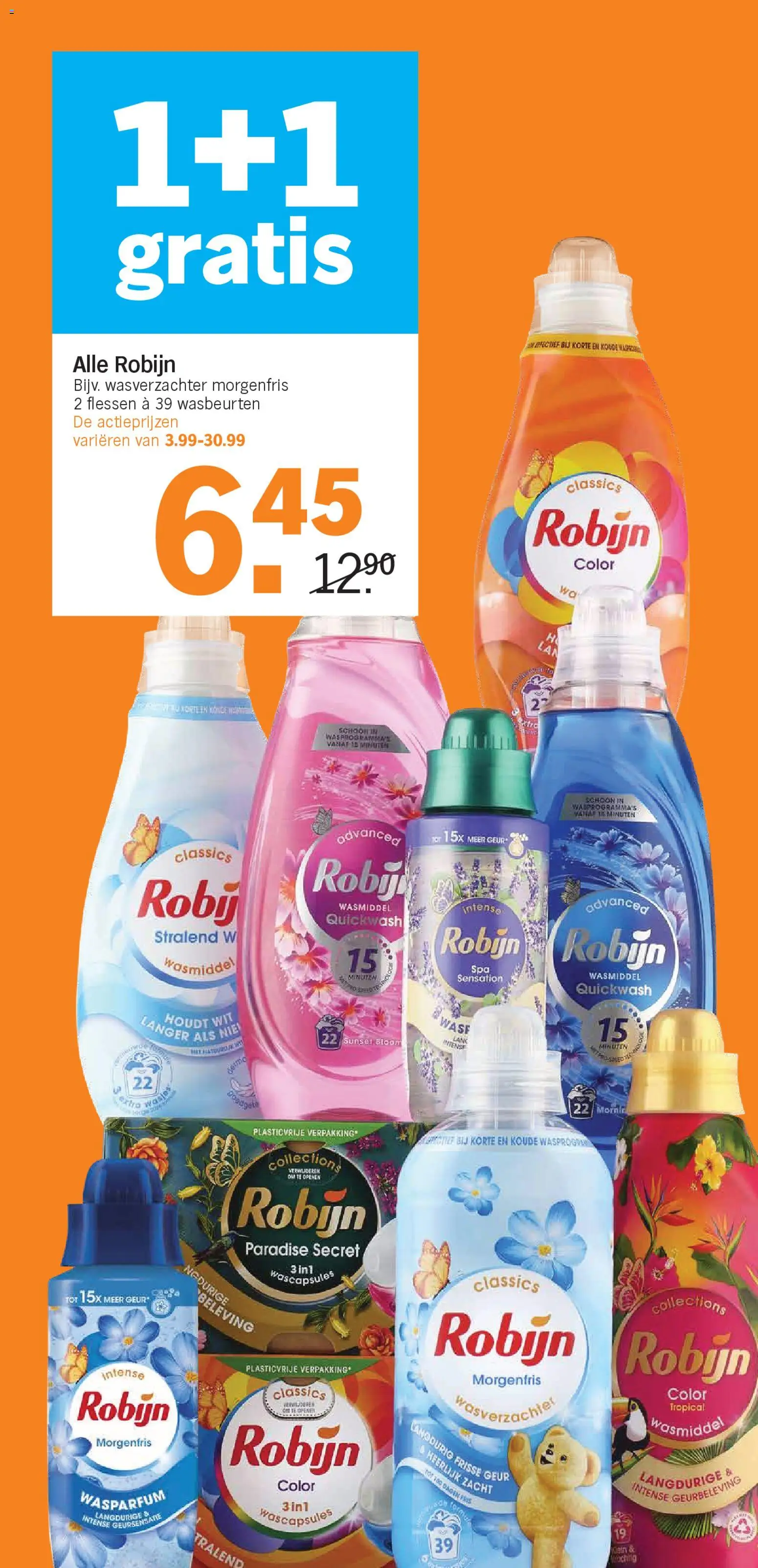 {H1} | Pagina: 30 | Producten: Wasmiddel, Robijn, Geur, Was