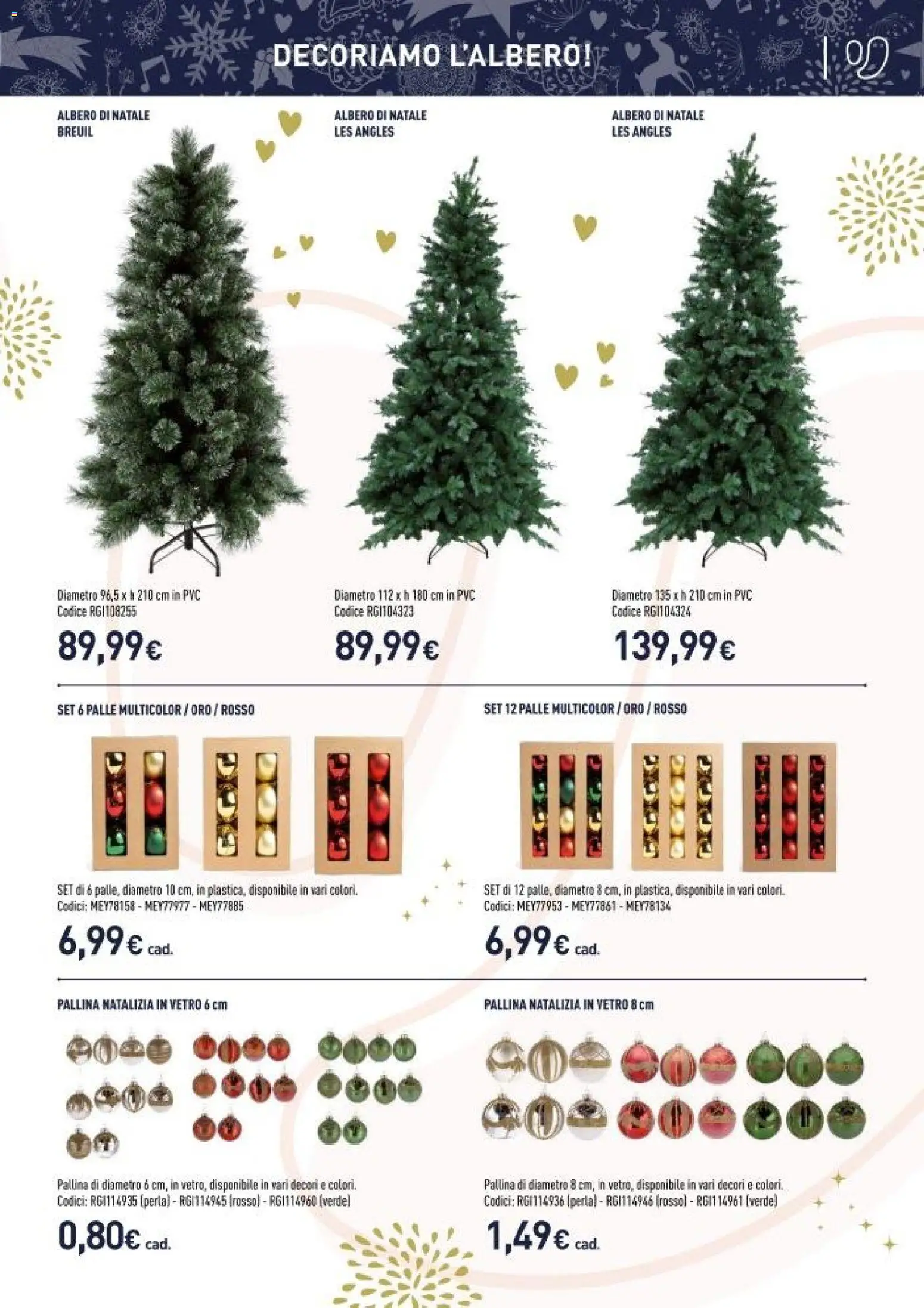 Volantino Unieuro del 06.11.2025 | Pagina: 5 | Prodotti: Albero di natale